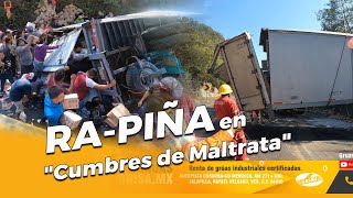 RAPIÑA en 'Cumbres de Maltrata' Las carreteras mas Peligrosas de México