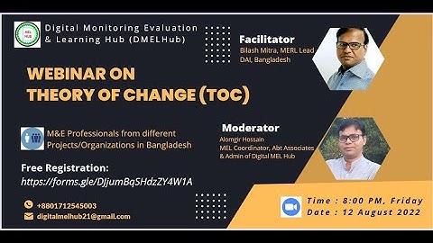 07_Webinar Recording On Theory Of Change (ToC) | Digital MEL Hub
