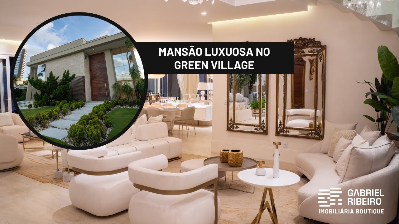 Mansão espetacular no Green Village | Natal - RN