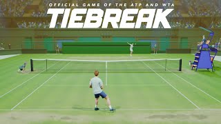ANDY MURRAY VS ROGER FEDERER AT WIMBLEDON - Tiebreak Gameplay (Epic Match)