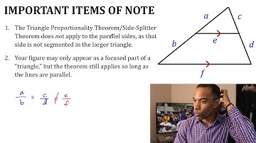 Triangle Proportionality Theorem