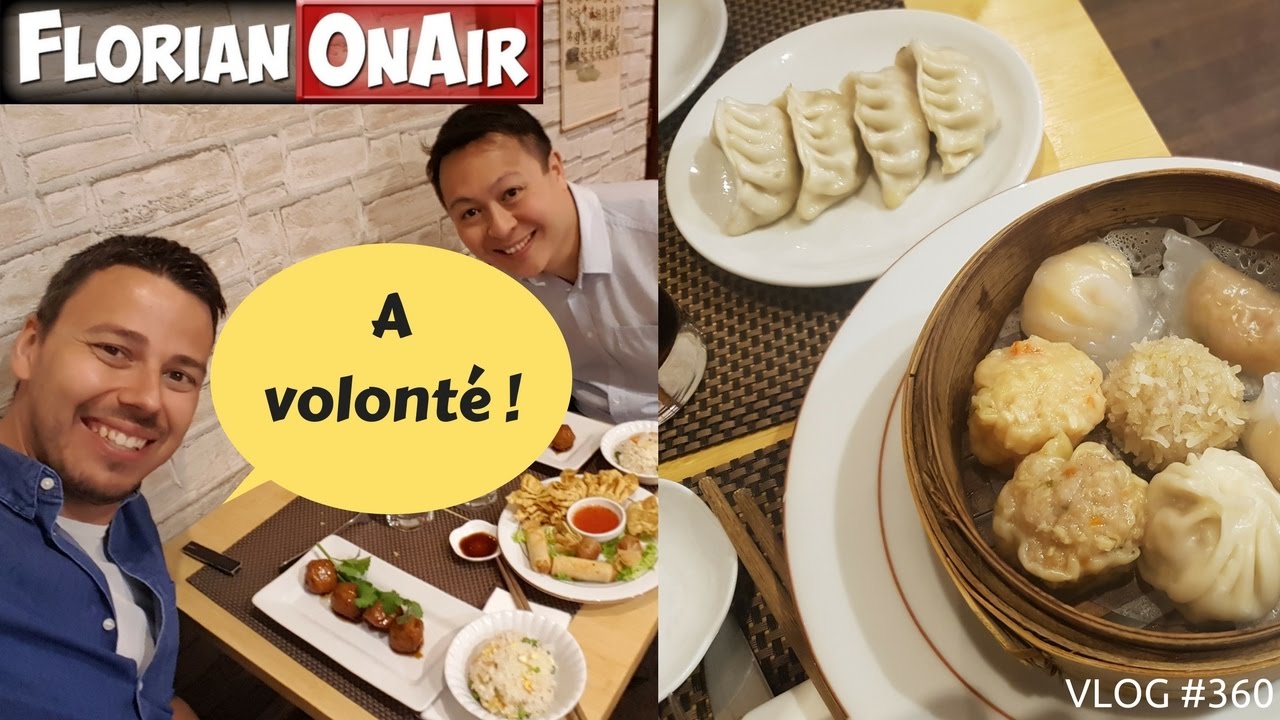 RAVIOLIS CHINOIS à VOLONTE avec LANG - VLOG #360