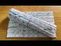 Best out of waste craft ideas/DIY Newspaper craft