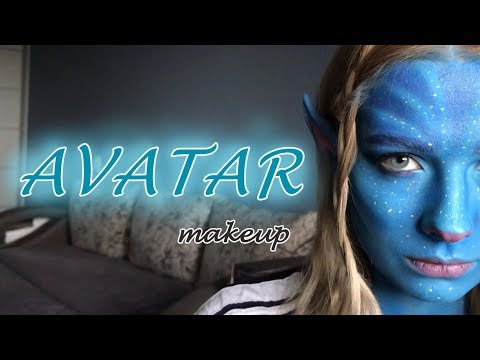 Видео: AVATAR makeup на ХЕЛЛОУИН ♡ Margarita Shevchenko