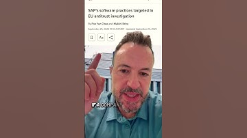 Is SAP Engaging in Anticompetitive Behavior? According to the European Commission: Maybe.