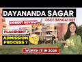 Dayananda Sagar College of Engineering Bangalore Review 🎯 | DSCE BTech Admission | Fees &amp; Placements