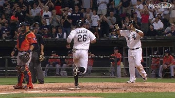 HOU@CWS: Melky adds insurance with two-run double