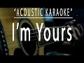 Download Lagu I'm yours - Jason Mraz (Acoustic karaoke)