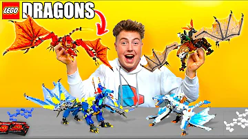 I Rebuilt LEGO Ninjago Original DRAGONS…