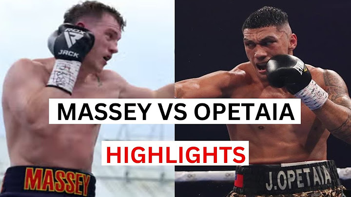Jai Opetaia vs Jack Massey Highlights & Knockouts