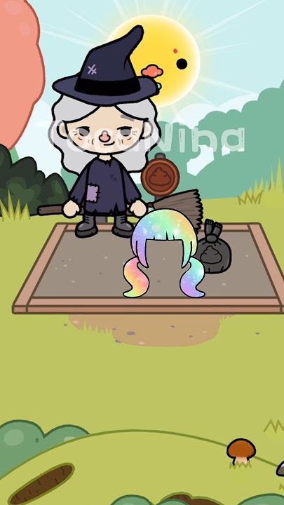 Witch’s Magic Hair😱🥺#tocaboca #tocalifestory #fyp  #tocalifeworld #shorts