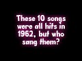 1962 song quiz