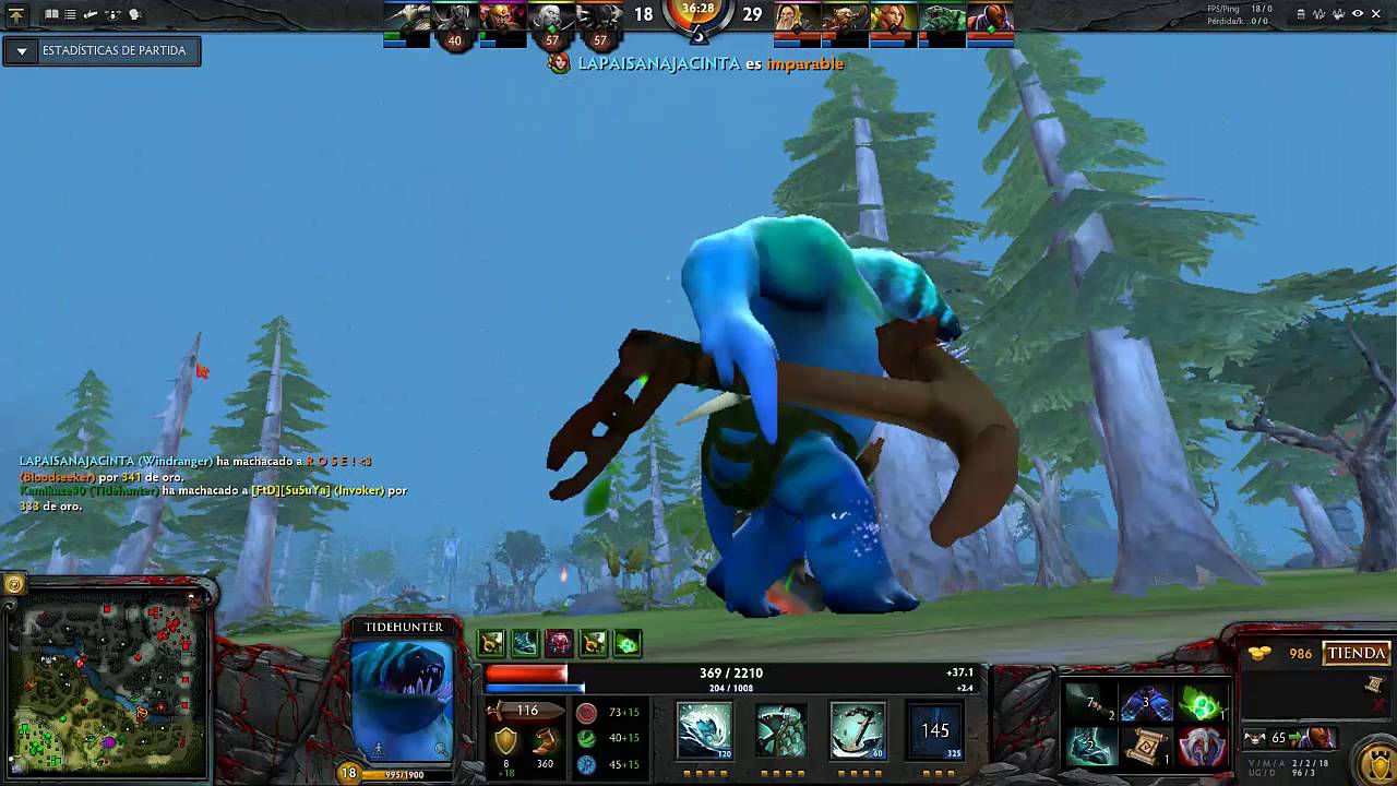 Dota2 l TideHunter OP!!!