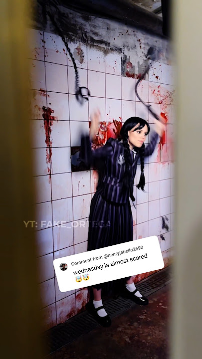 Help me hit 10M followers! 🙌🚀 #jennaortega #fakeortega #wednesday #enid #shorts #netflix