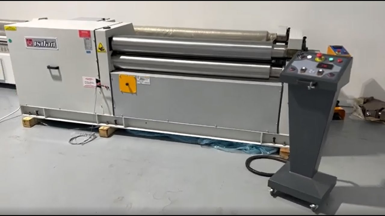MRM-S 1550x170 plate rolling machine walk around
