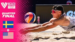 Hölting Nilsson/Andersson vs. Crabb/Budinger - Quarter Final Highlights | Gstaad 2026 #BeachProTour