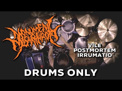 Eugene Ryabchenko - Monument of Misanthropy - Vile Postmortem Irrumatio (studio session)🥁DRUMS ONLY🥁