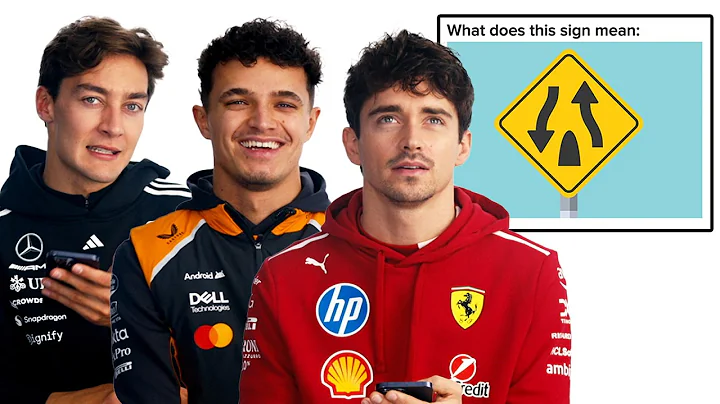 F1 Drivers Take A U.S. Driver's Ed Test