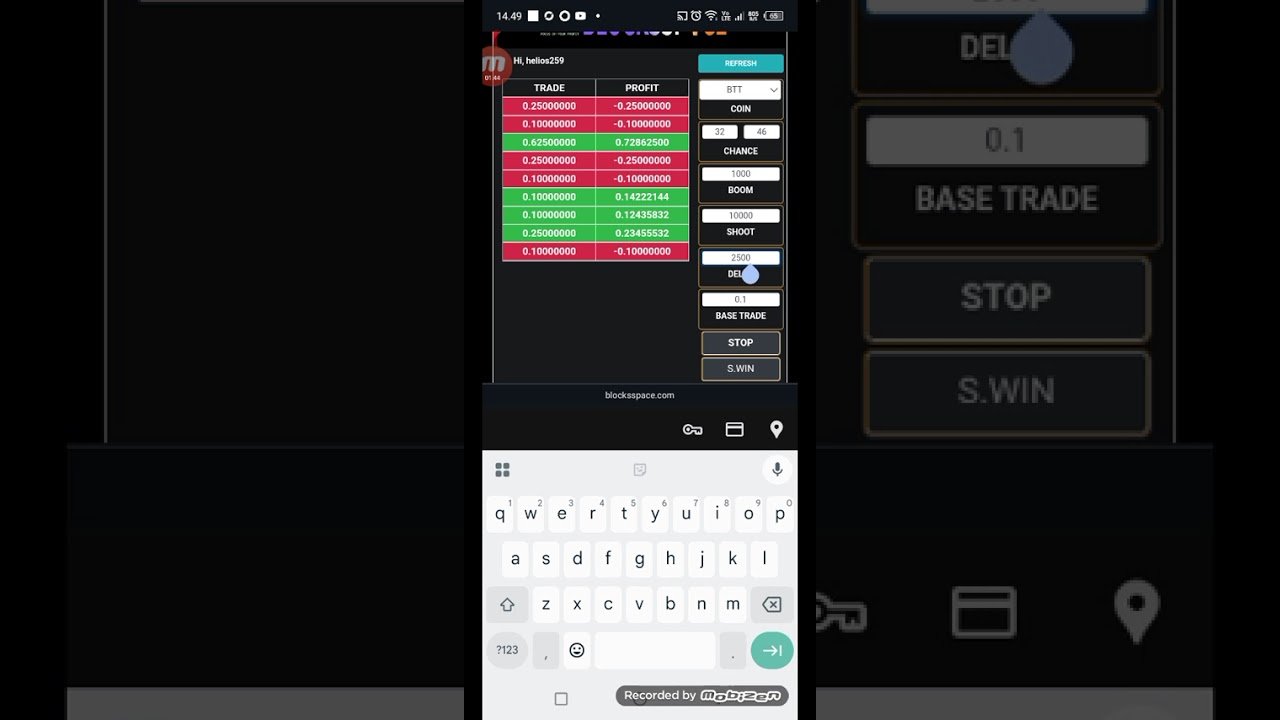 Bot Mining untuk Doge, BTT, TRX, BTC, USDT, Floki