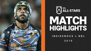 Indigenous v NRL | Match Highlights | All Stars, 2010 | NRL