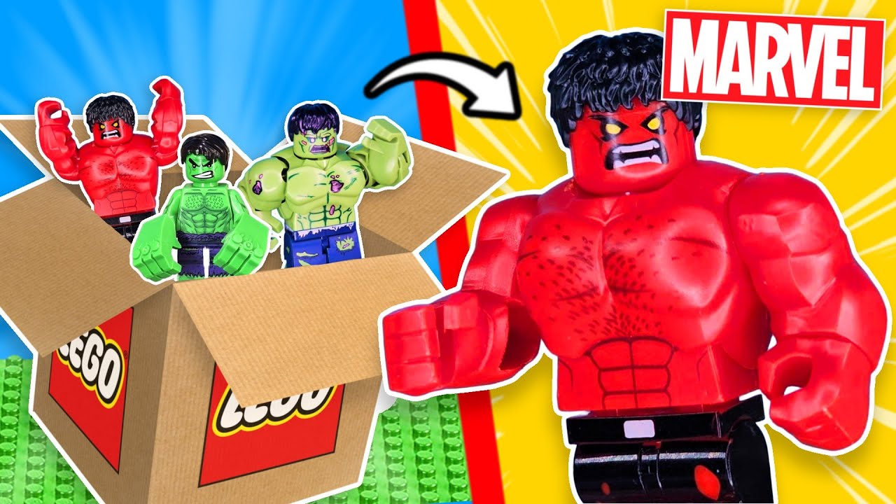 Unboxing LEGO Marvel HULK Mystery Boxes…