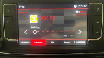 Dispatch Vivaro Proace clock settings in the multimedia system time and date
