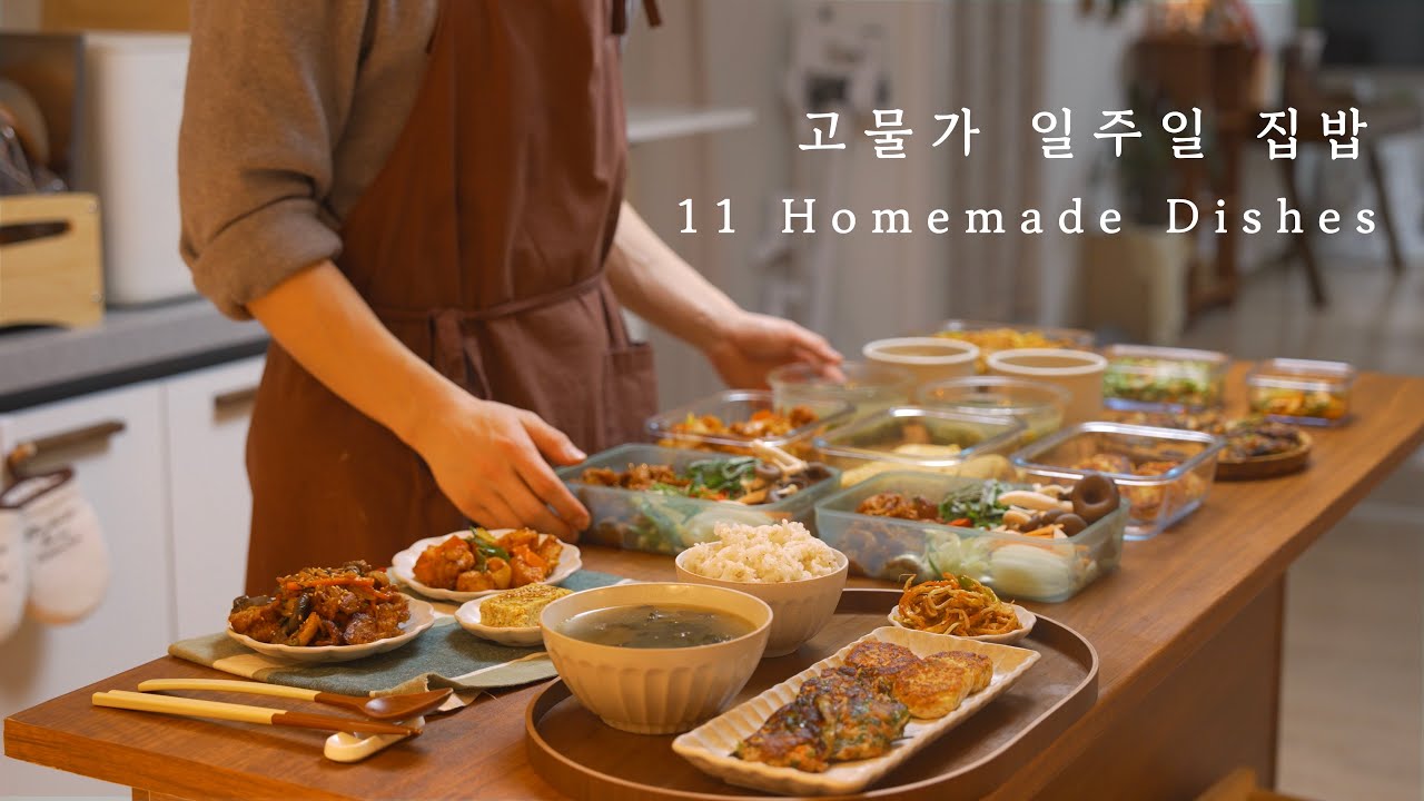 11 корейских домашних блюд для весны | От гарниров до десертов