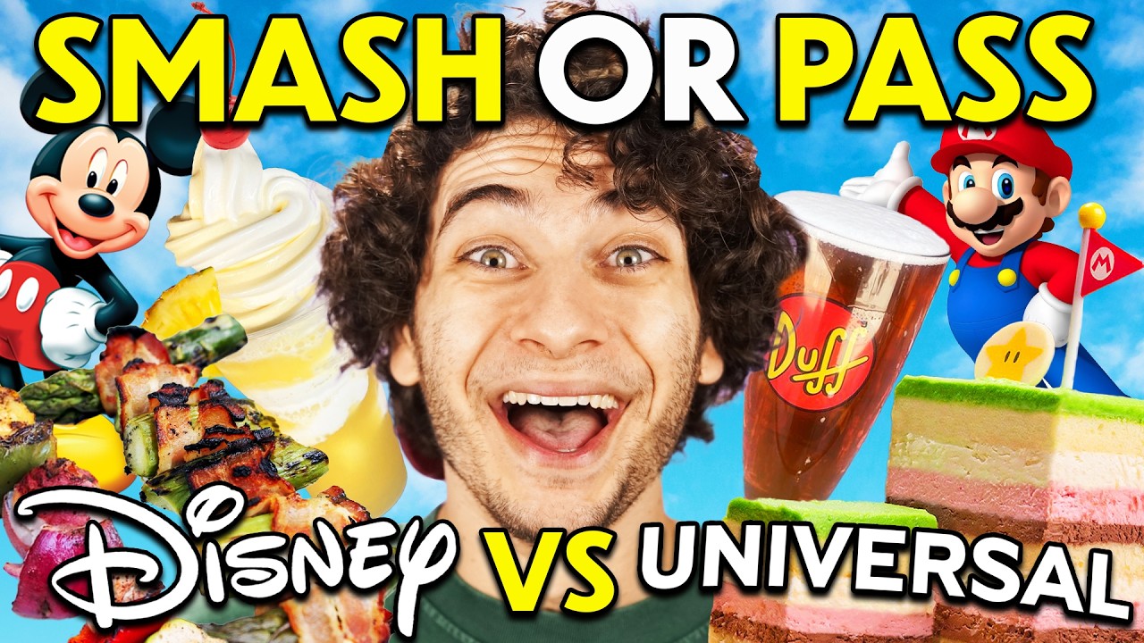 Smash or Pass: Disneyland vs. Universal Studios Foods!