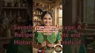 A 300-Year-Old Legacy: The Ancient Art of Making Traditional Gujarati Patrode🧆#foodhistory #shorts