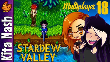 Stardew Valley Multiplayer Gameplay -18- SECRET WOODS - Let