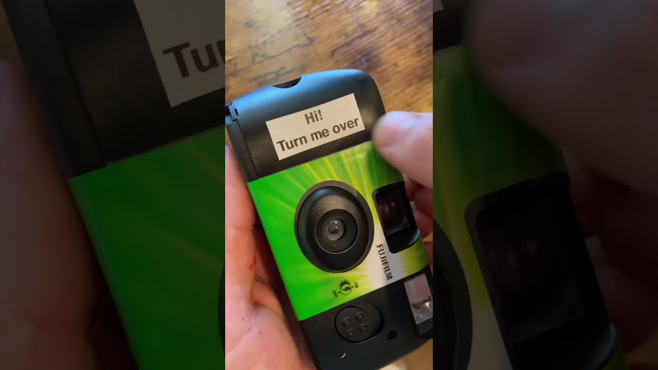 Disposable Camera Experiment