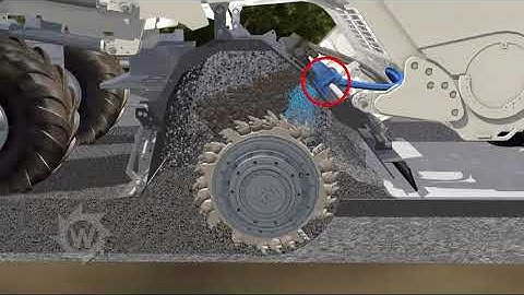 Animation WR240 cold recycling pre spread cement and foamed bitumen EN HI