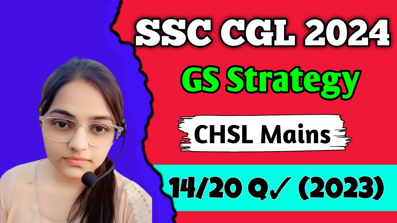 SSC CGL 2024🎯 GS Strategy Best books, Classes and current affairs pdf 📚 ...
