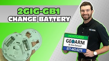 2GIG-GB1-345 - How to Replace the Batteries?
