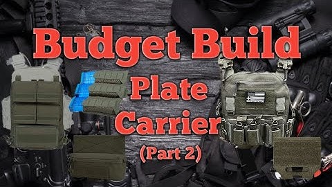 BUDGET BUILD Plate Carrier (Part 2) |Redemption Tactical Crusader 2.0l