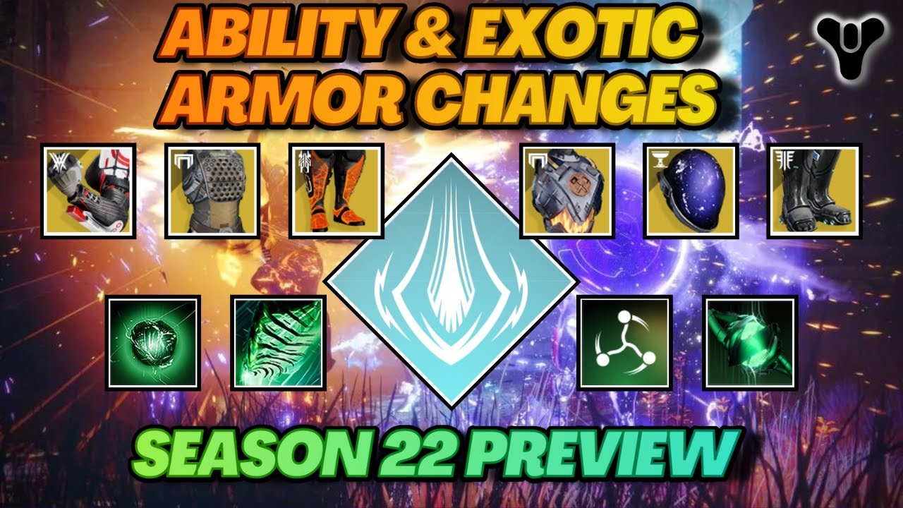 MASSIVE Abilities & Exotic Armor Rework Coming In Season 22 - Destiny 2 Season 22 Preview