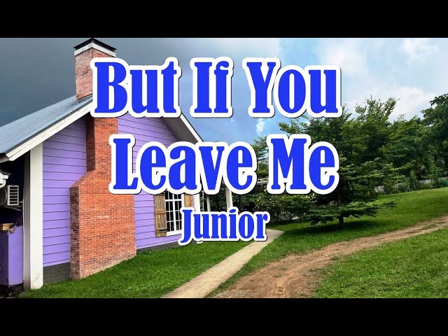 But If You Leave Me by Junior (LYRICS) class=