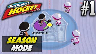 Backyard Hockey 2005 | Season Mode | EP1 | WE ARE UNDER WAY!