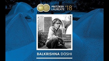 2018 Pritzker Prize Laureate Balkrishna Doshi