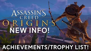 Assassin's Creed: Origins - Trophies/Achievements, donbull