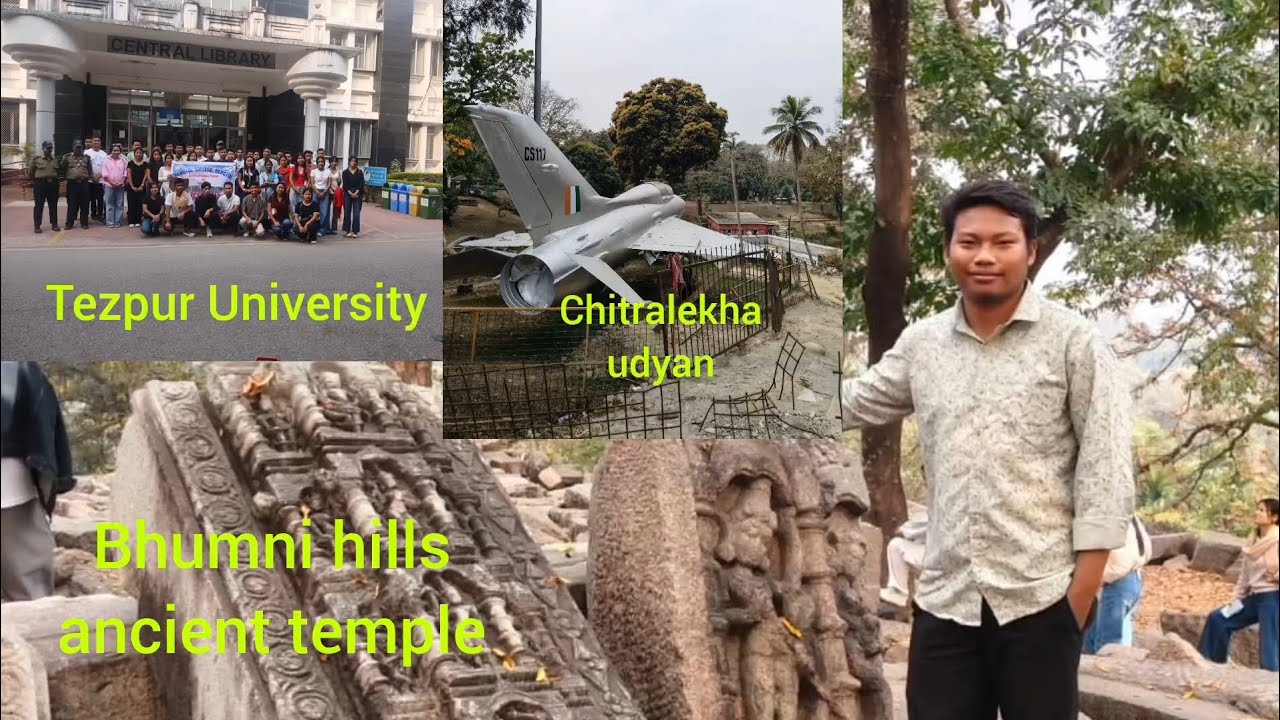 Bengtol college BA 6th sem political science educational trip to Tezpur 🥳😍 #historicalmonuments