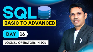 Comparison Operators in SQL - Day -16 - SQL - From basic to Advance