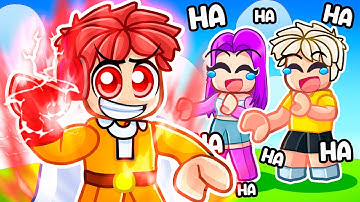 I Pretended To Be A Noob In PUNCH SIMULATOR, Then Became The STRONGEST in Roblox!