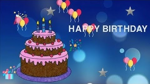 Birthday Design using Python | Pygame Animation | source code is in Description #pygame