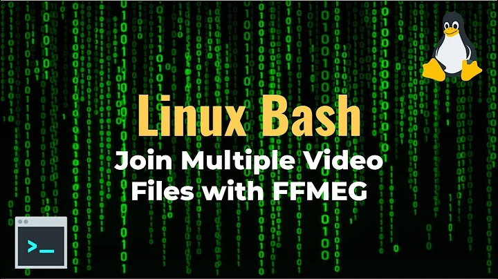 How to Join Multiple Videos Into One With Bash And FFMPEG