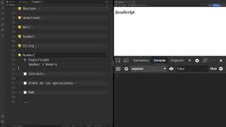 Curso JavaScript - Datos primitivos, numbers