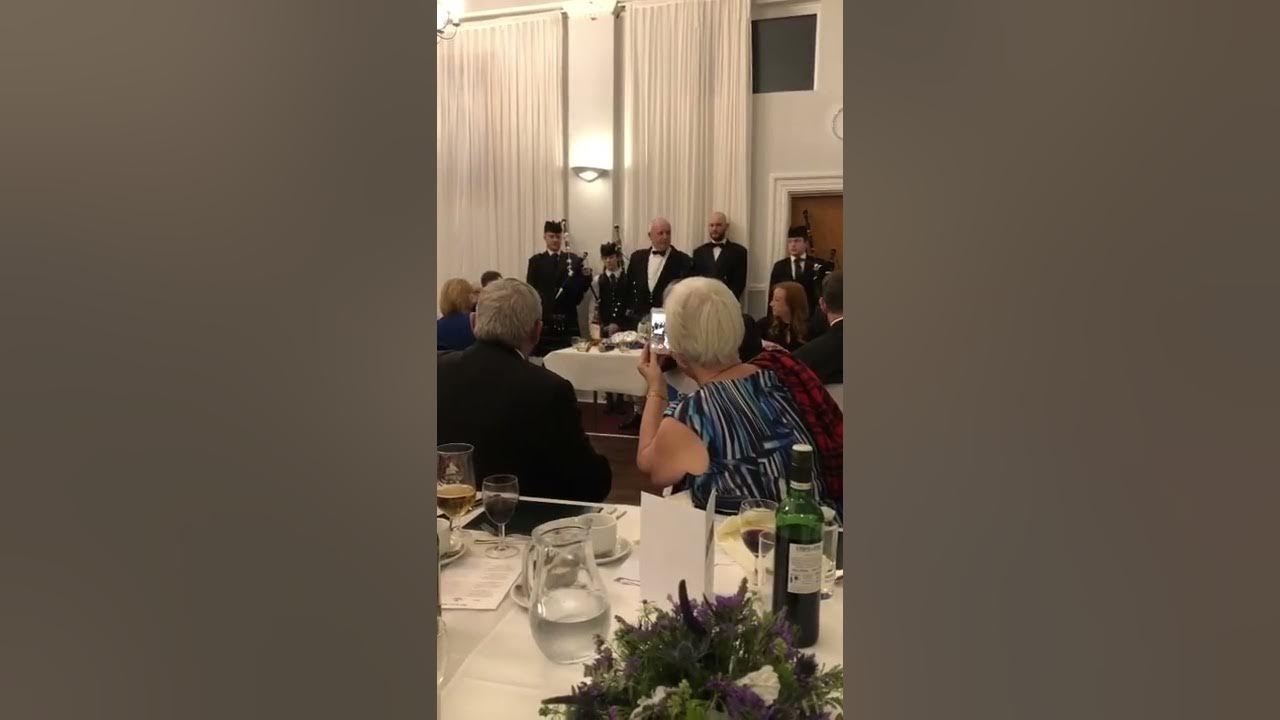 Toast to the haggis YouTube