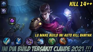 Build Claude Tersakit 2021 - Build Claude 2021 mobile legends