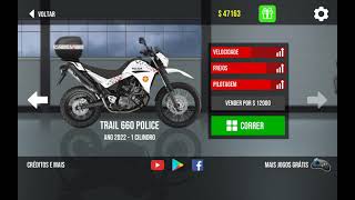 APRENDENDO a DAR GRAU! com CB 600 TRAFFIC MOTOS 2 JOGO DE ANDROID de MOTO!  ft.@super.john2023 