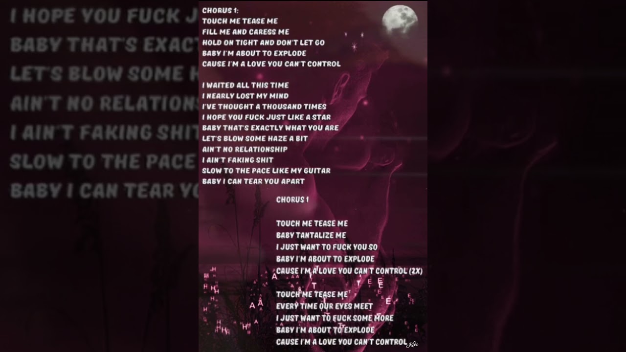 Touch me, Tease me - Lyrics - YouTube